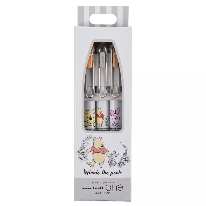 

Uni UniBall One Fika Colors Disney Winnie the Pooh and Piglet 0.38mm Gel Ink Pen Disney Exclusive Pulpen Limited Edition