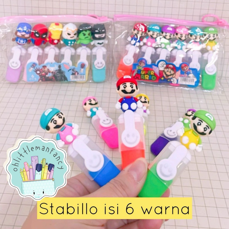 

Stabillo Highlighter Mario Avenger -MC156