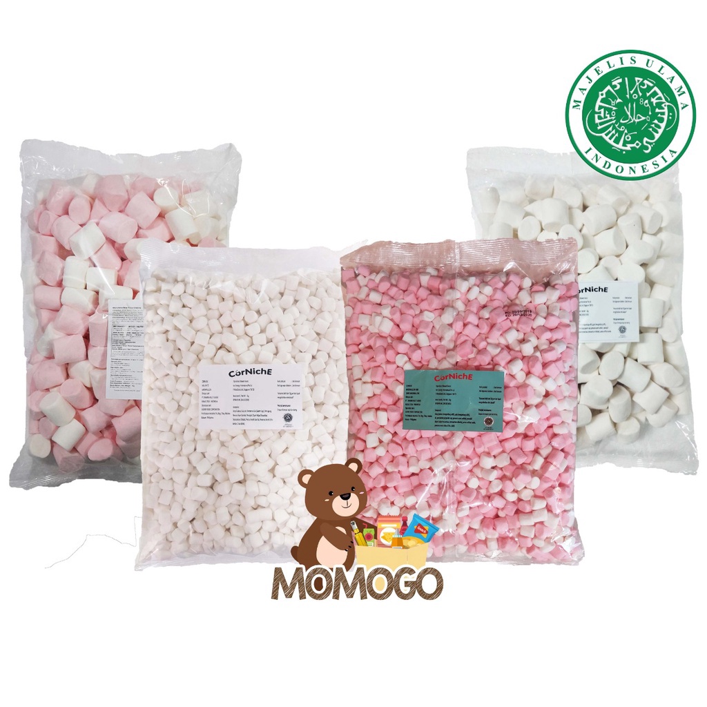 

Terlaris CORNICHE MARSHMALLOW 1KG serbuuu