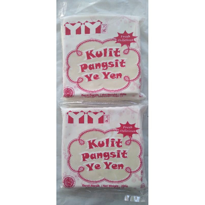 

Kulit Pangsit Kotak / Bulat 200 Gram