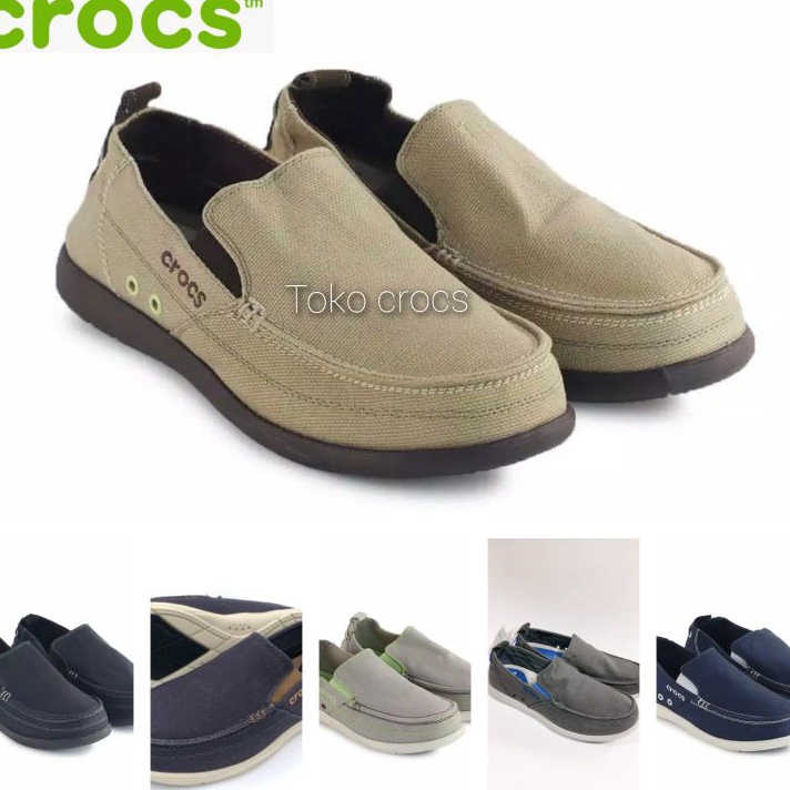 Terlaku Sepatu Crocs walu man Premium  crocs walu men best seller  Sepatu pria crocs