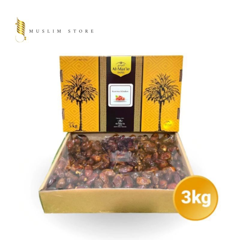 

Al Mar'ie Kurma Khalas 3kg Original Dates of Khalas