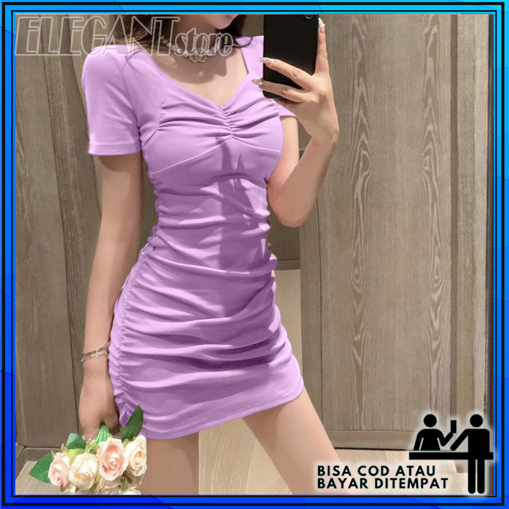 dress mini dress sexy wanita midi dress wanita mini dress sexy lengan pendek wanita terbaru