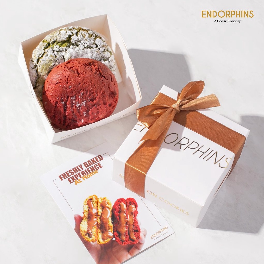 

HOT Product Endorphins Hampers Package Box of 2 Cookies