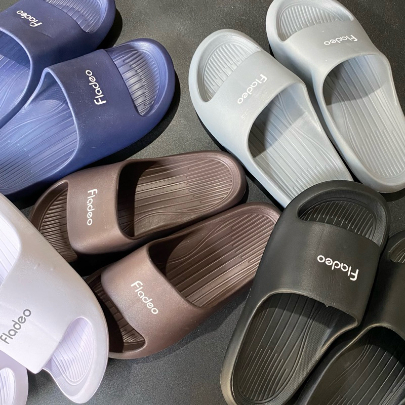 Sandal Selop Karet Sandal Fladeo Original Sandal Wanita Slop Sandal Cowok Slip on