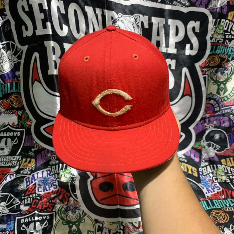 TOPI NEW ERA PRO MODEL CINCINNATI REDS (7 1/2 DOWNSIZE 7 1/4)