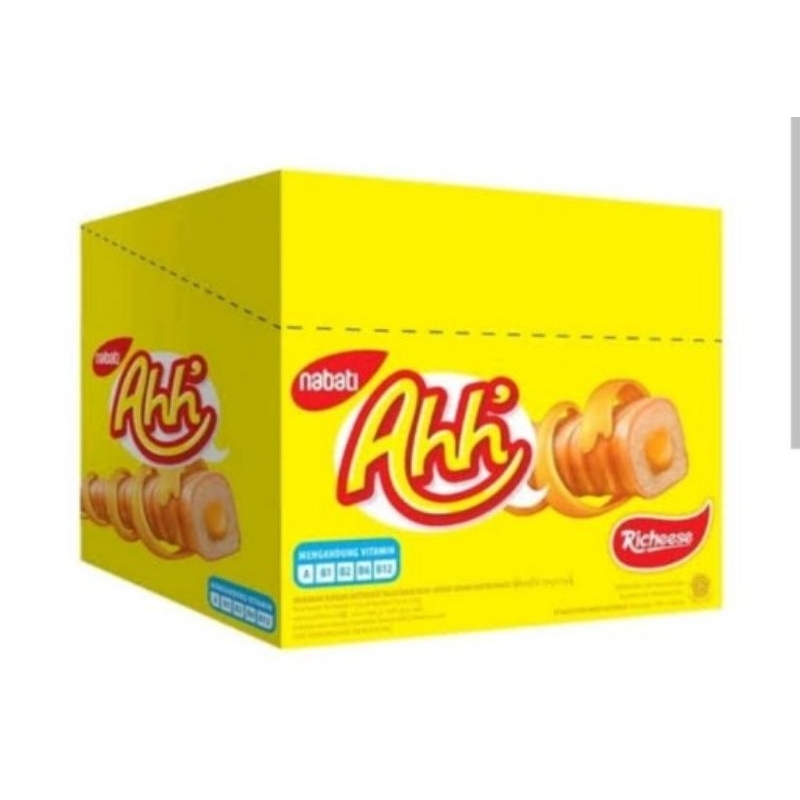 

Snack Nabati Ahh 500 rs keju per box