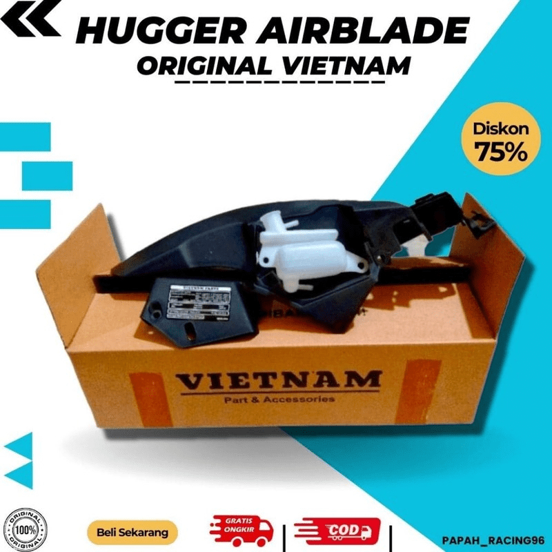 HUGGER Spakbor kolong Vario 125 AIRBLADE HUGGER VARIO 150New hugger beat SPAKBOAR VARIO 150 old pcx 