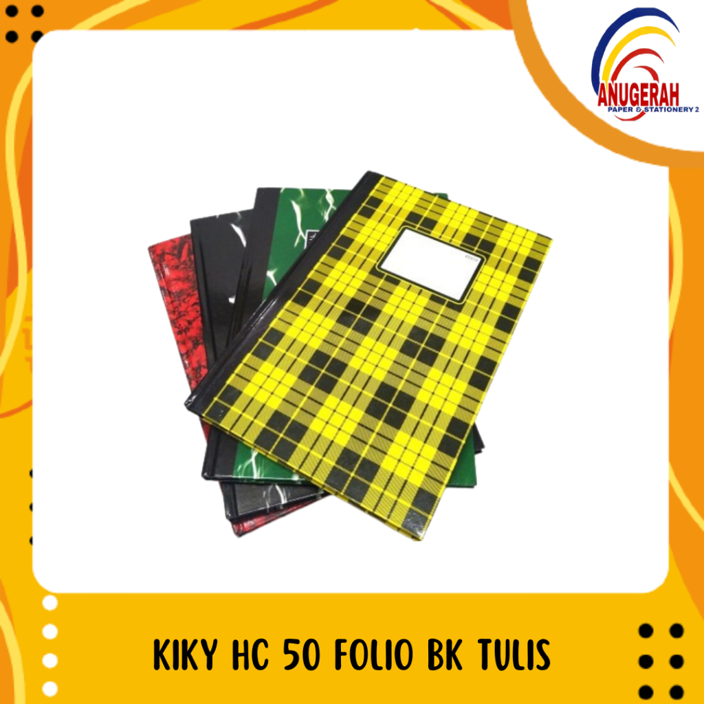 

KIKY HC 50 FOLIO BK TULIS (PCS)