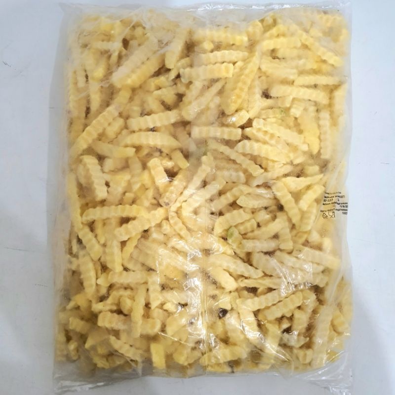 

Kentang Crinckle Cut Polos 2 Kg