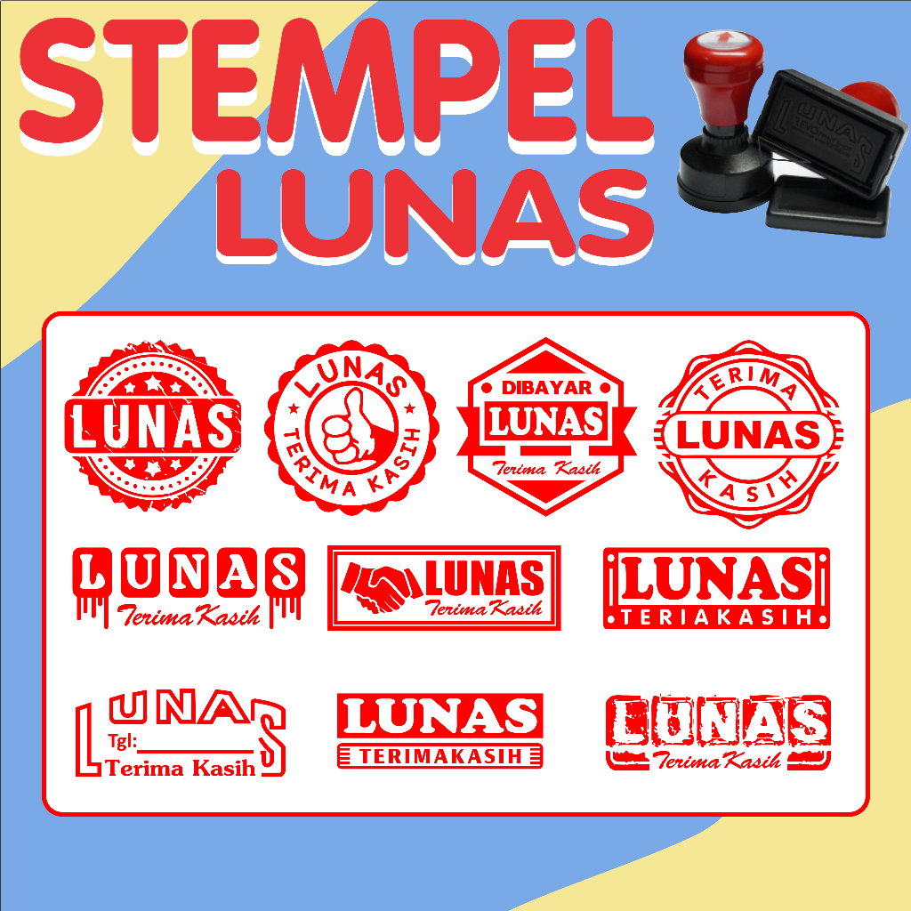 

Stempe/stempel otomatis/stempel lunas./stempel murah