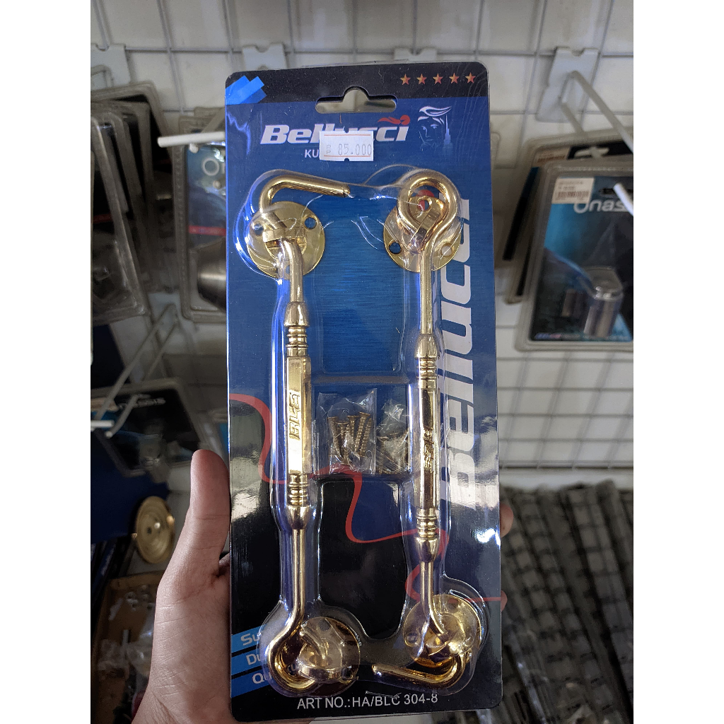 Hak Angin Jendela Kuning Emas  BELLUCI