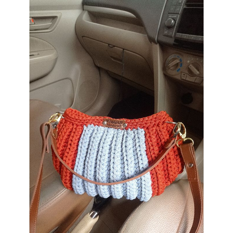 handbag ,tas jinjing,tas selempang rajut