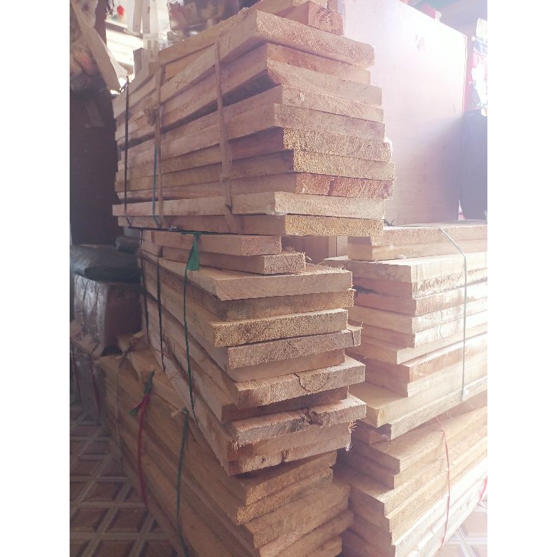 papan nisan kayu satu set(kayu nisan+papan penutup liang lahat 12 batang