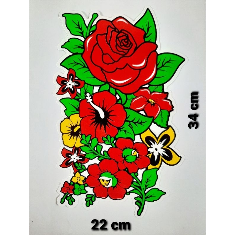 

STIKER GRAFTAC BUNGA MAWAR UKURAN BESAR