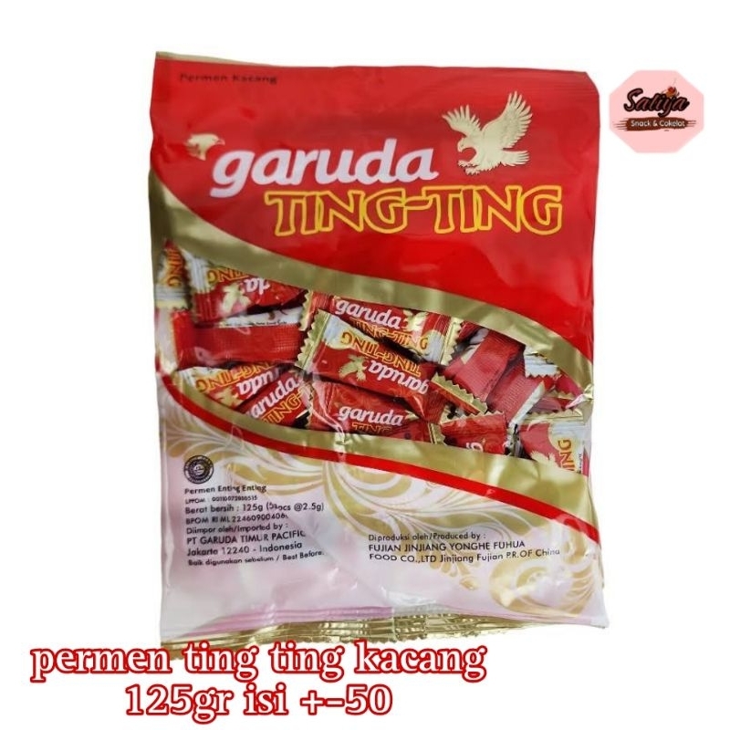 

Permen Ting Ting Kacang Garuda 1bungkus isi 50