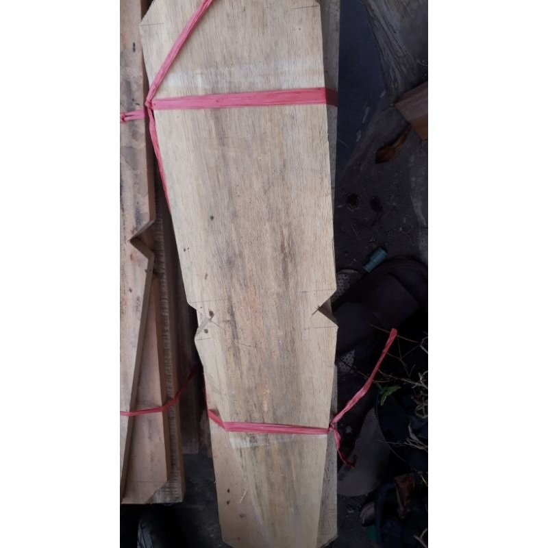 papan nisa kayu satu set kayu nisan kayu penut 12up liang lahat 12 batang termurah