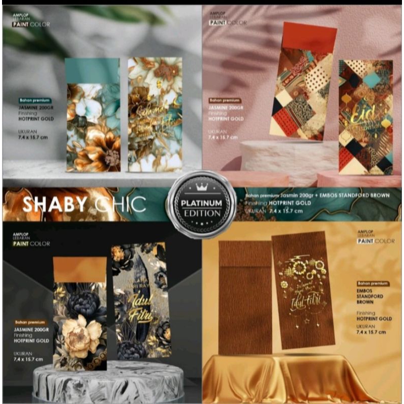 

Amplop Lebaran Platinum Edition | Amplop Limited Edition Exclusive isi 40PCS