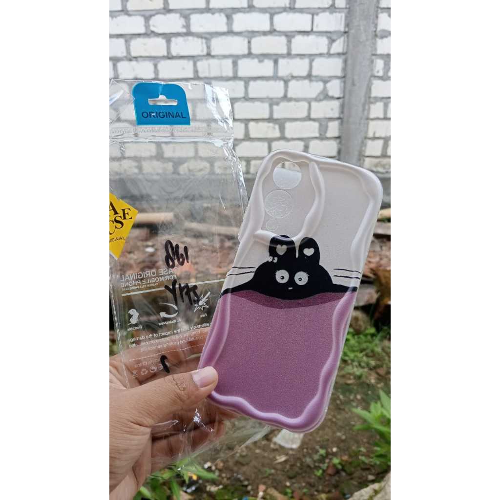 Case motif karakter lucu Vivo y17s