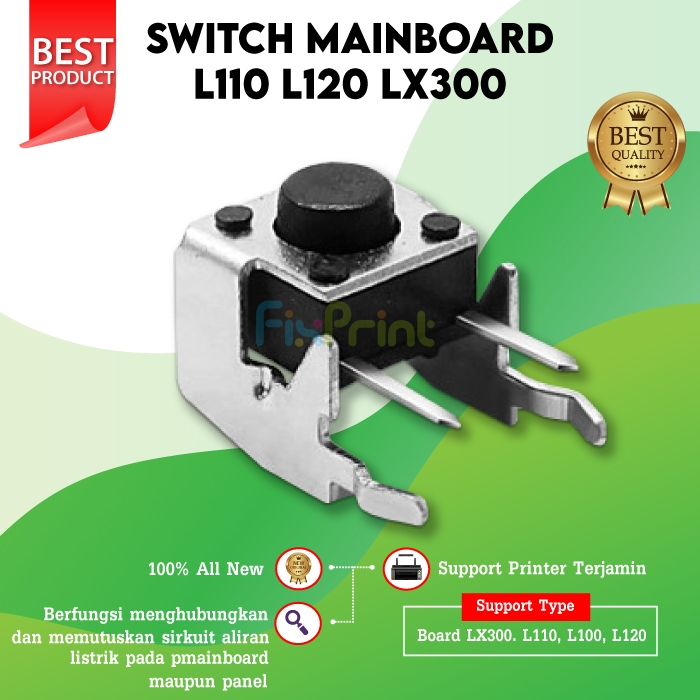Switch On Off Epson LX300 L110 L100 L120 Mainboard Printer L300 L310