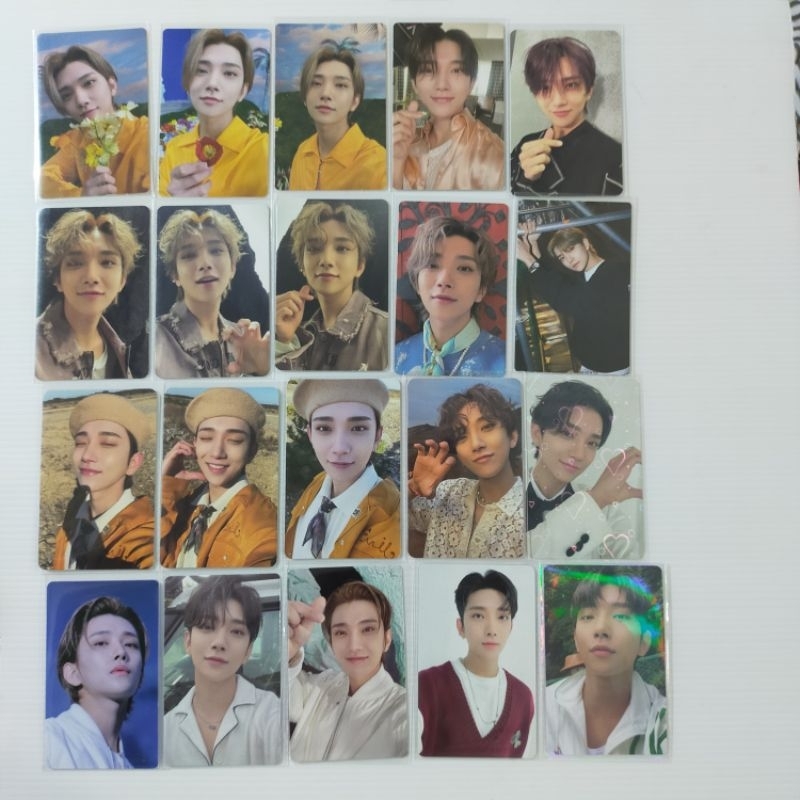 Photocard Joshua Weverse Sector 17 Path Ray Pioneer Shadow Face the sun fts Attaca Ketek FML Topdag 