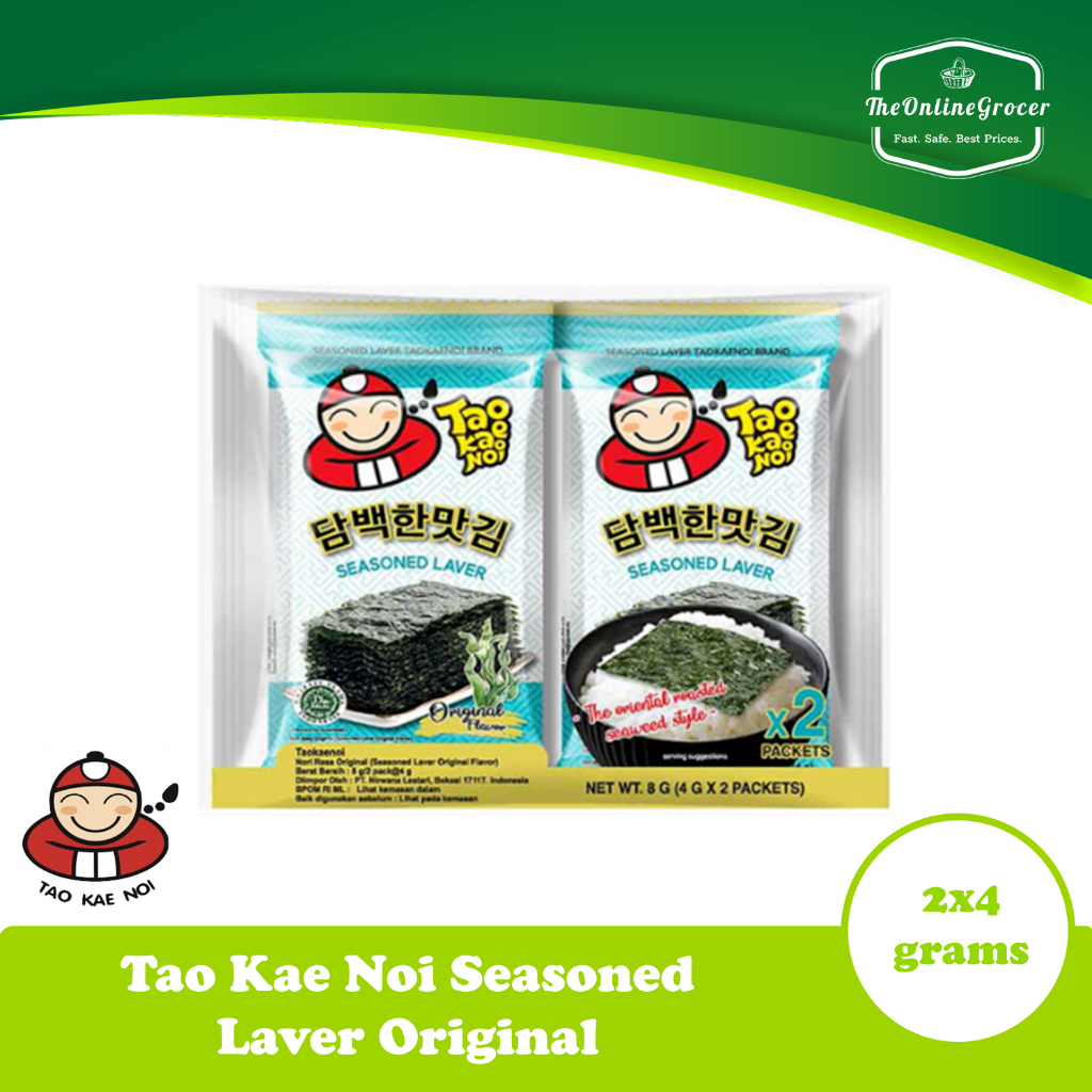 

Tao Kao Noi Seasoned Laver Original 2x4gr