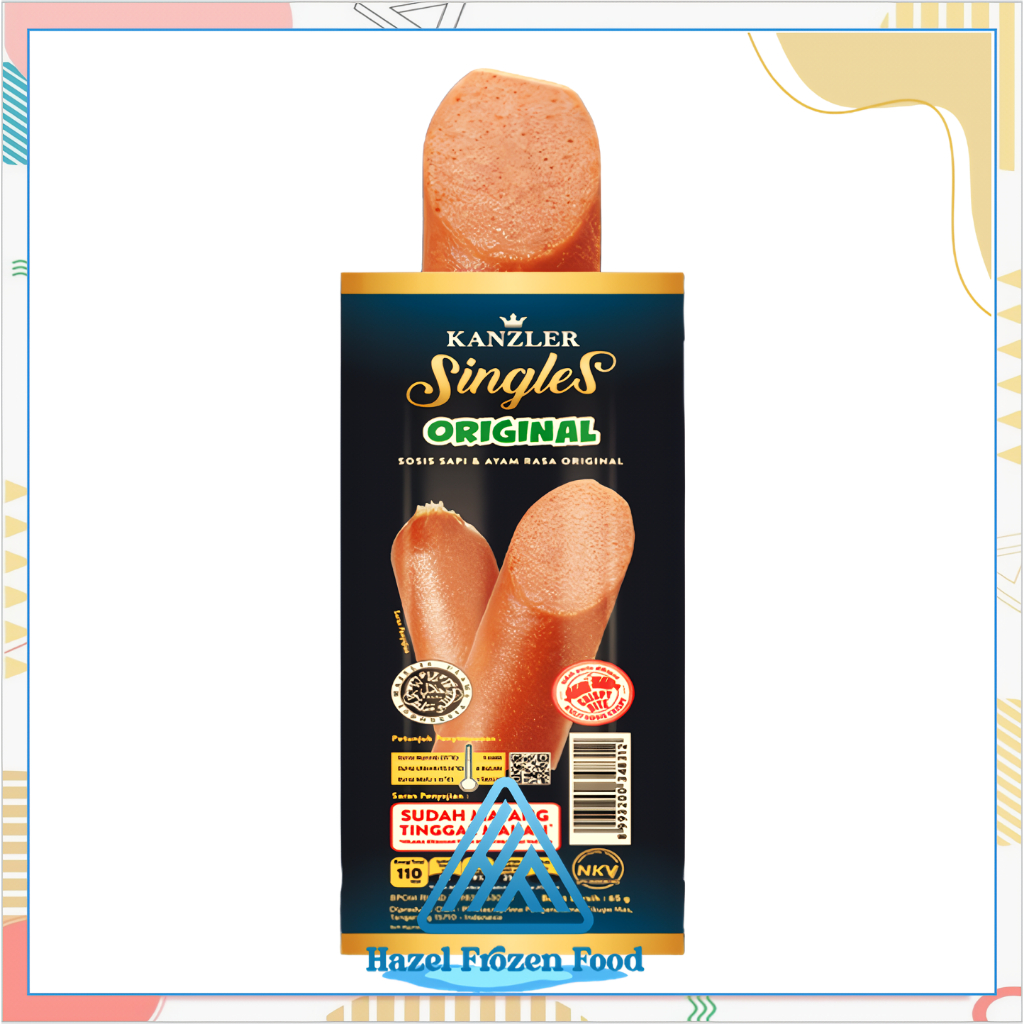 

Kanzler Singles Sosis Original Frozen Food Karawang