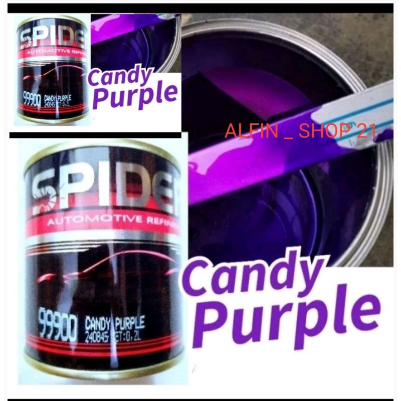 Cat Spider Candy Tone PULE 99900 Candy Ungu Muda 1kg