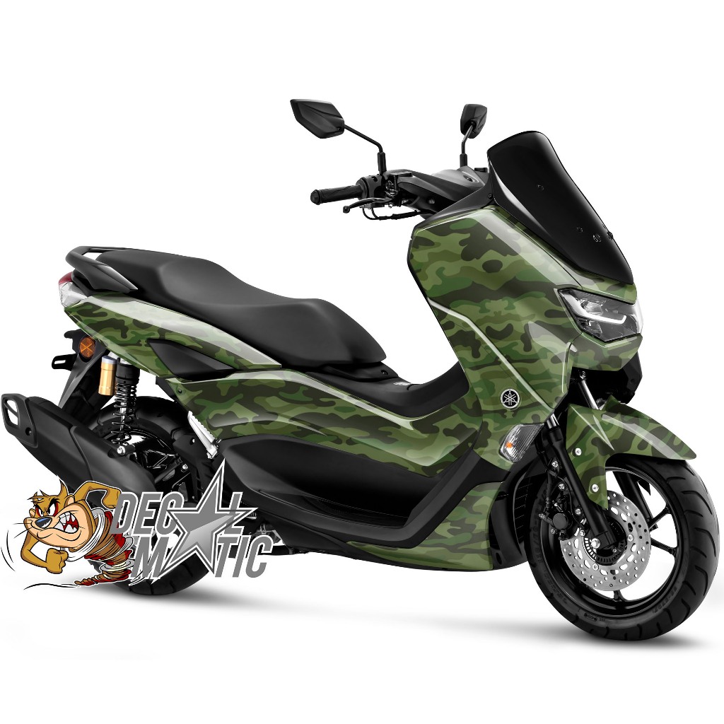 Decal stiker Full body motor yamaha Nmax old / new Doreng Tentara - Army Look