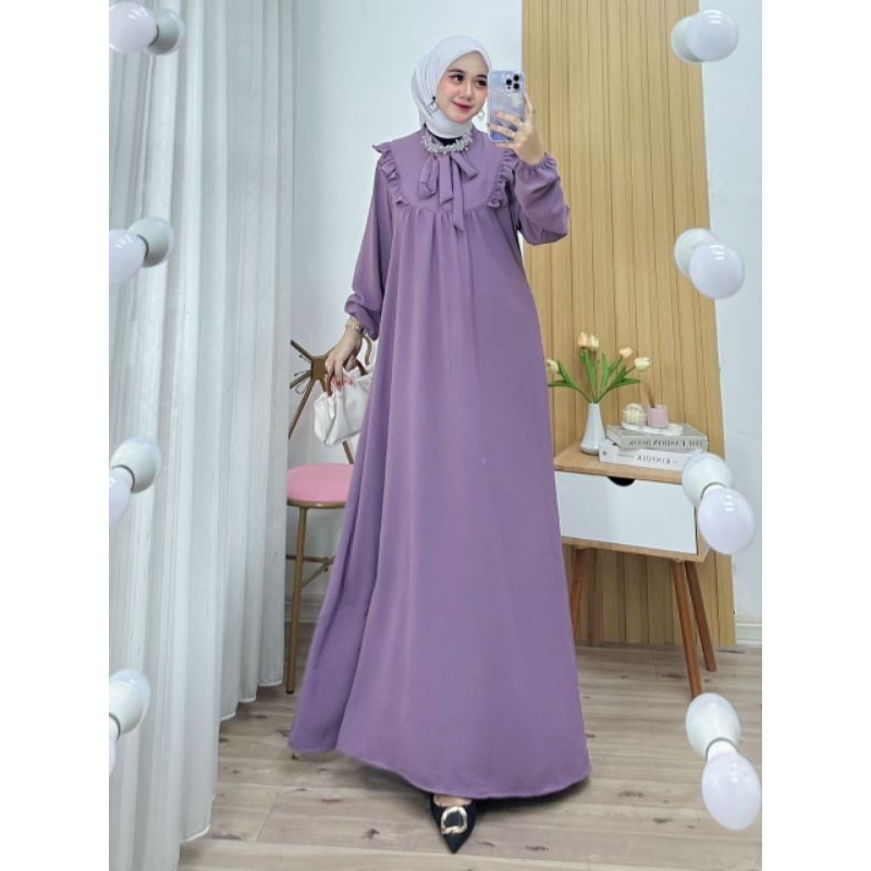 MEISYA DRESS/DRESS CRINKLE PREMIUM/GAMIS CRINKLE PREMIUM