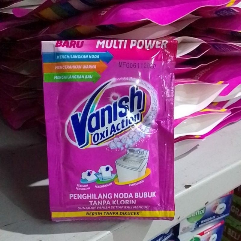 Vanish bubuk pink 30gr x 6 pics