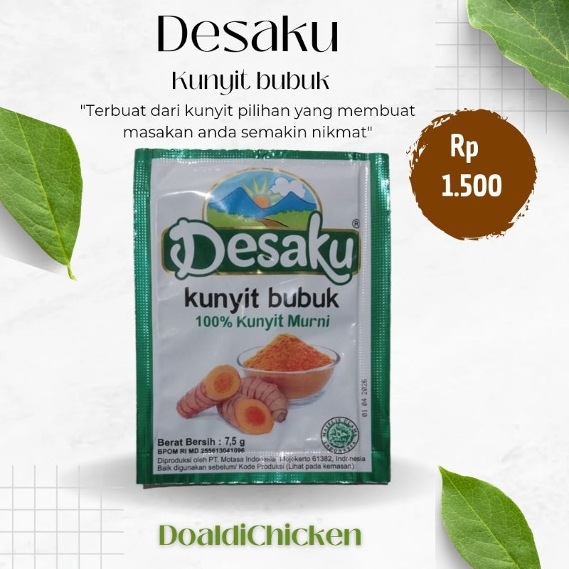 

Desaku Kunyit Bubuk Sachet