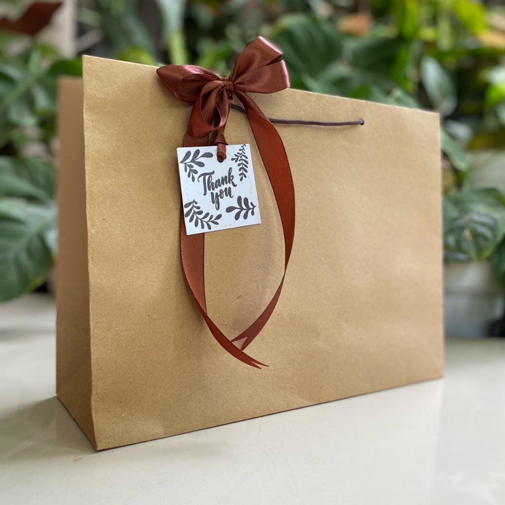 

Paperbag/Tas Kertas/Bungkus Kado/Bungkus Souvenir/Bungkus hampers kertas kraft coklat
