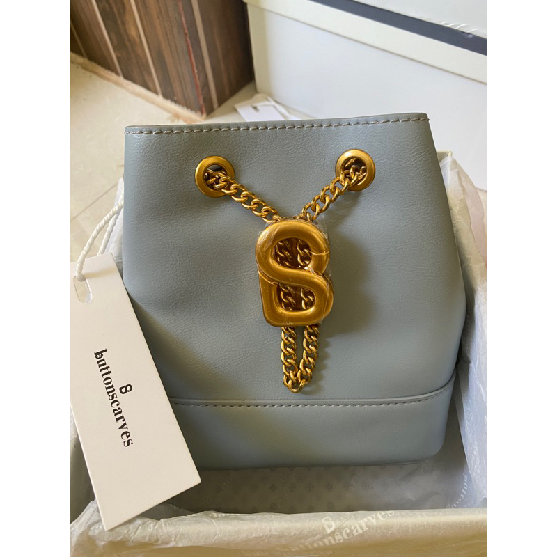 MYRA BAG SMALL N MEDIUM BUTTONSCARVES