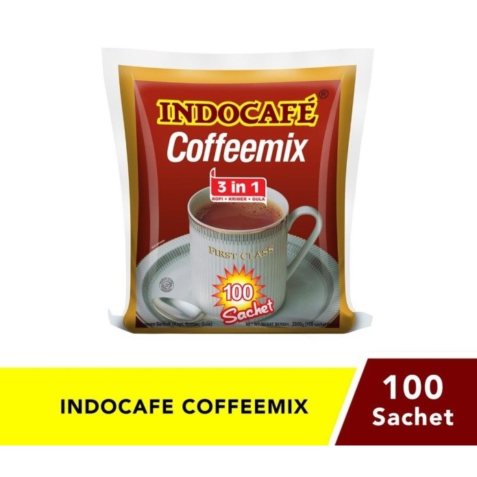 

INDOCAFE Coffeemix 3in1 Bag (100pcs x 20gr