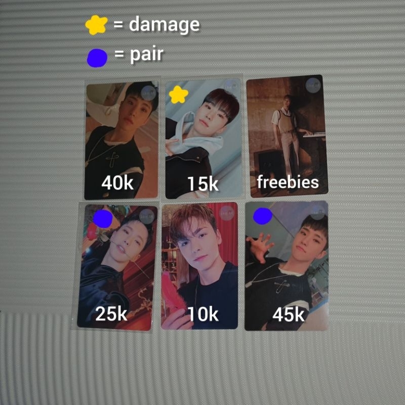 photocard pc seventeen official hoshi vernon attacca yzy carat ver carver horanghae season greeting 