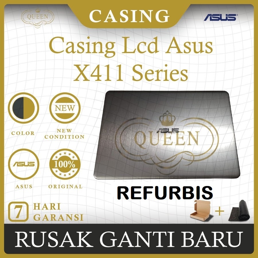 Casing Cover Lcd Laptop X411 X411UQ Series Refurbis