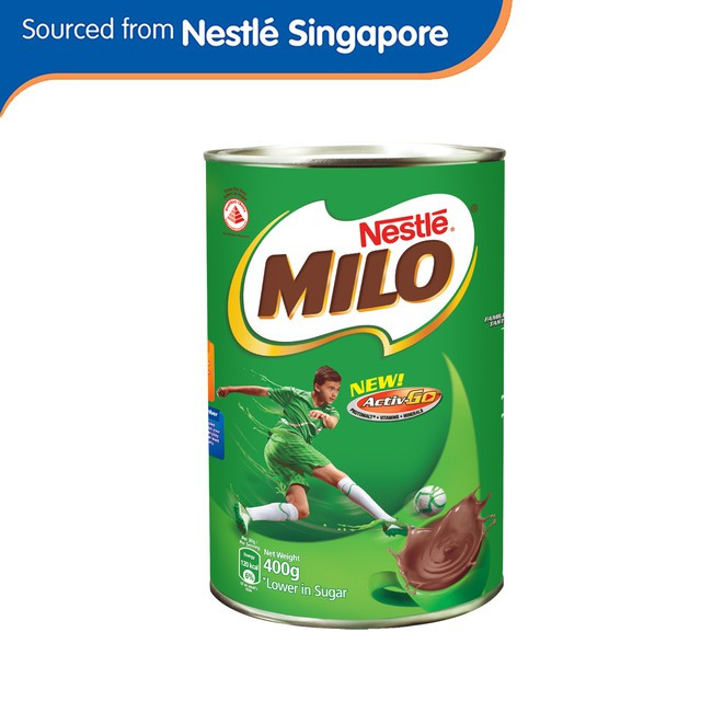 

MILO POWDER 1.8 KG // MILO ACTIV-GO 400gr - Bundle Made in Singapore