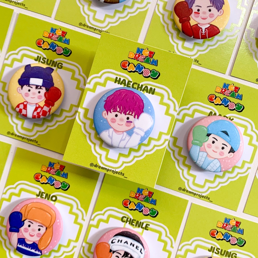 NCT Dream Candy Pin Button