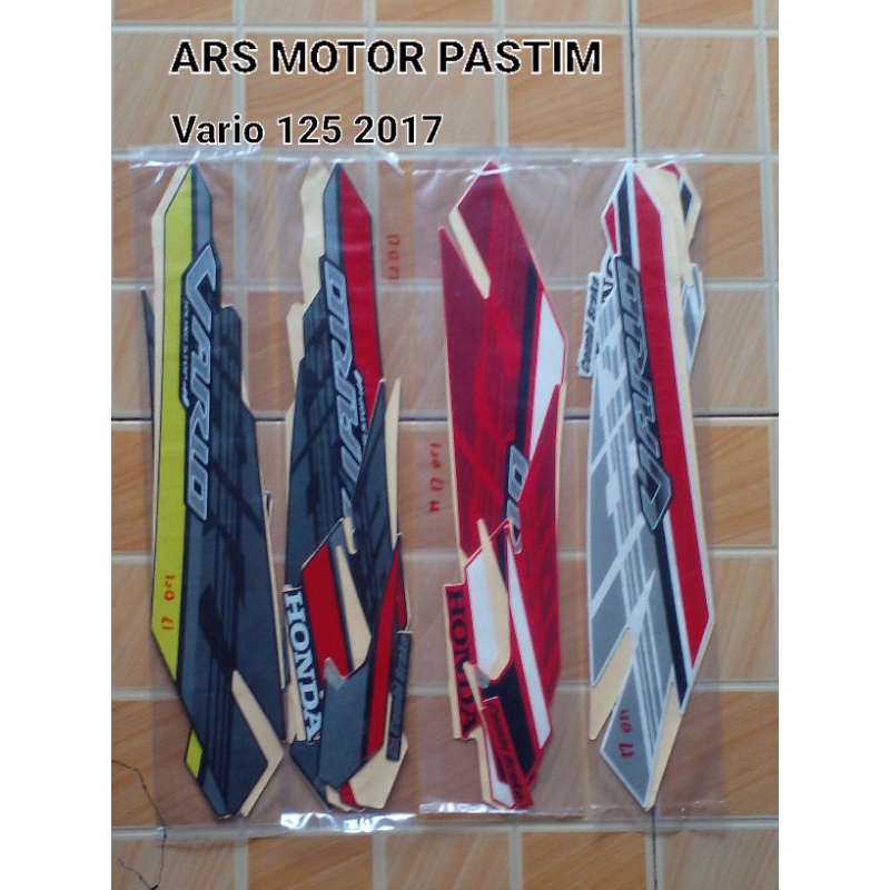 Striping sticker honda vario 2017 original