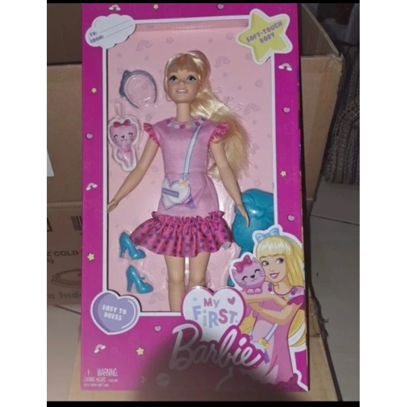 My First Barbie soft touch body 35cm