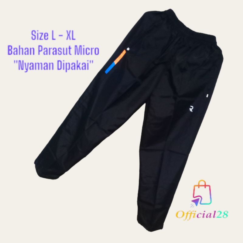 sport training parasut Celana Training Parasut Pria Wanita untuk Lari dan Bersepeda parasut olahraga