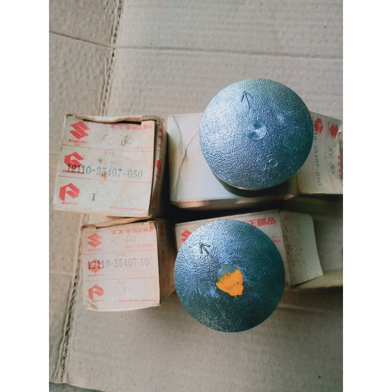 piston seher rc80 rc 80 os std 50 100 original sgp japan nos