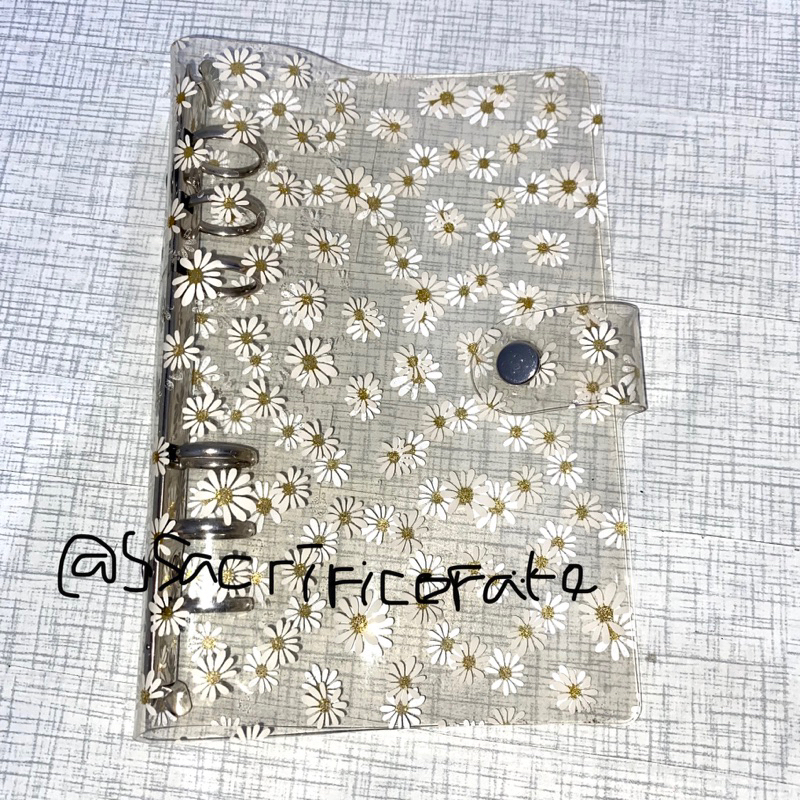 

clear binder A6 / clear binder A6 pvc photocard polaroid journaling