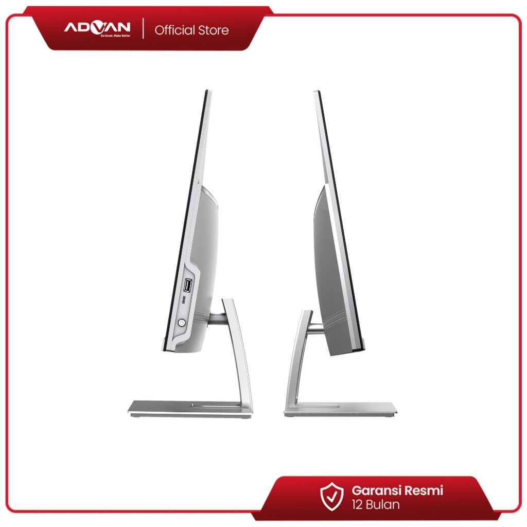 Advan komputer All In One PC AIO OnePC AMD RYZEN 5 5500U 8+512GB Windows 11 24 Inch Full HD 99% SRGB-9
