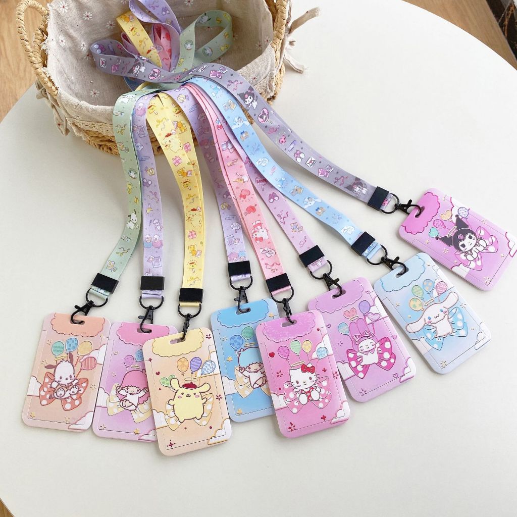 

Kalung Holder Kartu Lucu Karakter Sanrio / ID Card Holder