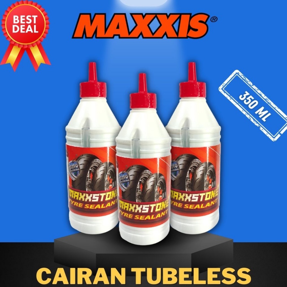 STt CAIRAN BAN TUBELESS MAXXSTONE 35ML  CAIRAN TAMPAL BAN  CAIRAN BAN TUBLES  CAIRAN TUBLESS  TAMPAL