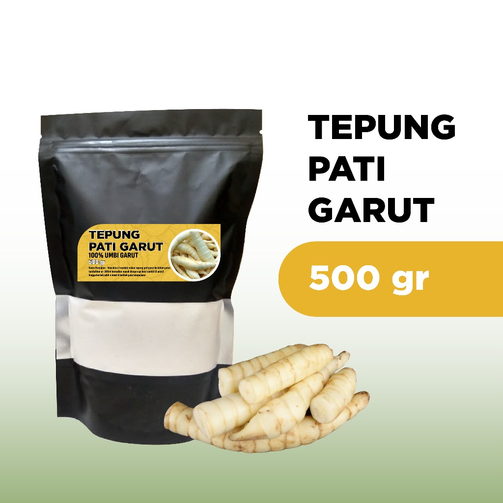 

Tepung Garut Pati irut Angkrik Klerut Ararut 500gr