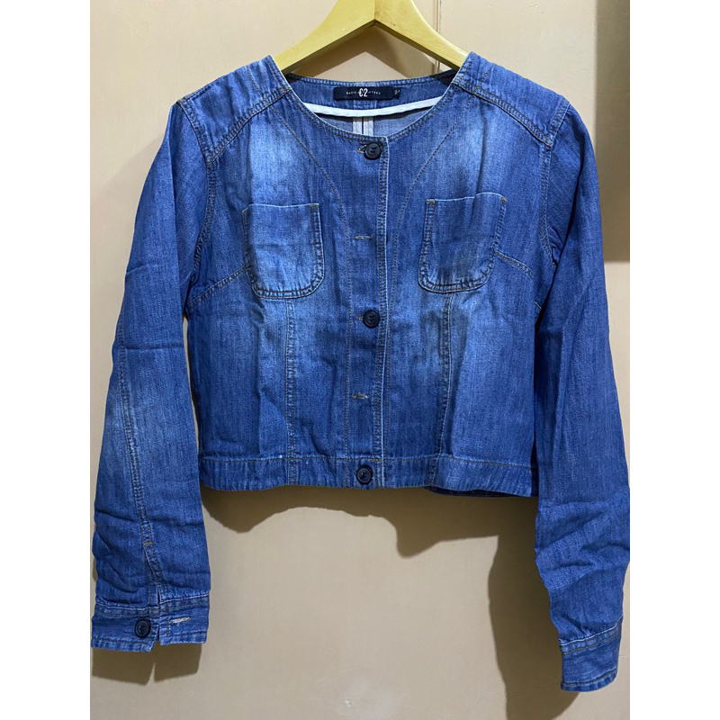 Jaket jeans AKO preloved size L (ori beli di mall)