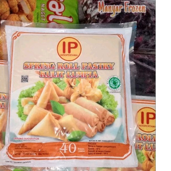 

IP Kulit Lumpia Spring Roll Isi 40 lembar